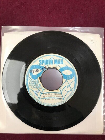 Jimmy London / Skin, Flesh & Bones - It's So Hard / For The Love Of Jenny (7")