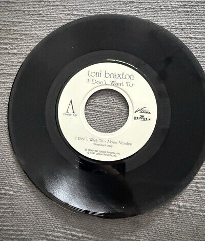 Toni Braxton. I don’t want to. 7” Vinyl. READ DESCRIPTION