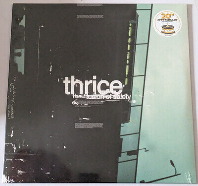 Illusion of Safety by Thrice (Record, 2023) 20th Anniversay Electric Blue Vinyl