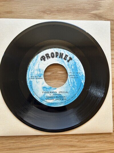 Tommy McCook / Vivian Jackson - Fisherman Special 7” RARE Killer Roots Original