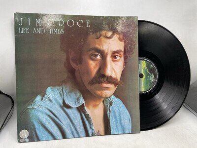 JIM CROCE - Life And Times 1973 AUS ORIGINAL PRESS VINYL LP RECORD