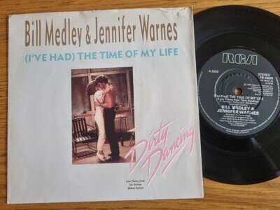 Bill Medley & Jennifer Warnes – (I've Had) The Time Of My Life 1987 RCA 7”