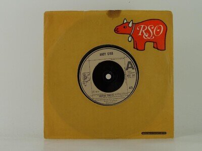 ANDY GIBB SHADOW DANCING (64) 2 Track 7" Single including Picture Sleeve RSO REC