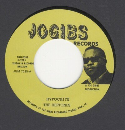 Heptones - Hypocrite / 3 in 1 MINT 7" JOE GIBBS