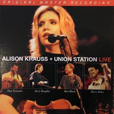 Alison Krauss + Union Station / Live 2006 US 3LP Rounder Records MFSL 3281