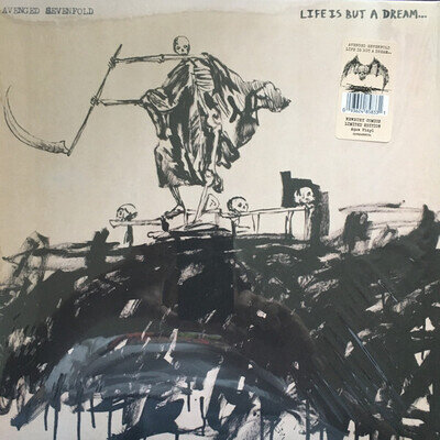 Avenged Sevenfold Life Is But A Dream Aqua Blue Vinyl LP Ltd Edition 1/1000 New