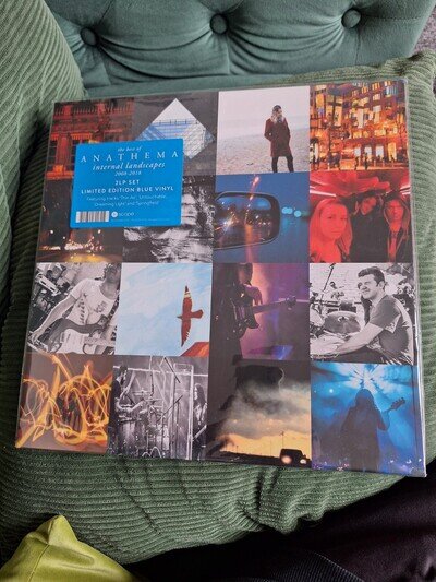 Anathema Internal Landscapes 2008-2018 Blue Vinyl 2 LP Set Limited Edition 12"