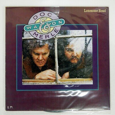 DOC & MERLE WATSON LONESOME ROAD UNITED GP531 Japan INSERT VINYL LP