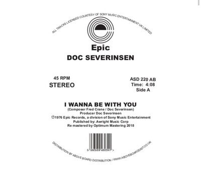SEVERINSEN, Doc - I Wanna Be With You - Vinyl (12") Harvey remix & Original