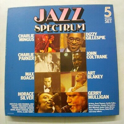 Jazz Spectrum 5 LP Box Set Charlie Mingus Dizzy Gillespie Curcio Stereo