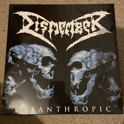 DISMEMBER: MISANTHROPIC (BLACK VINYL) - LP vinyl SEALED