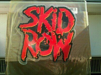 SKID ROW - SHAPED PICTURE DISC - EX.