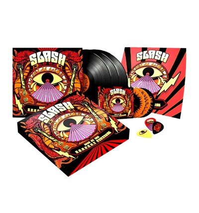 SLASH Live at the S.E.R.P.E.N.T. Festival Box Set Vinyl CD BluRay (*NOT SIGNED*)
