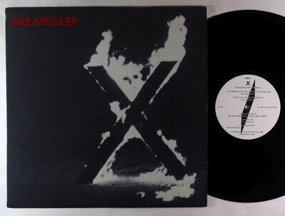 X - Los Angeles LP - Slash OG Press VG++