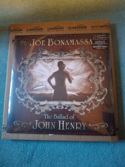 Joe Bonamassa The Ballad of John Henry VINYL Lp Album double brown new sealed