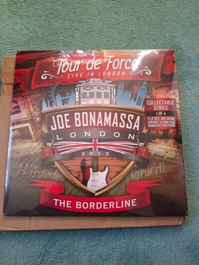 Joe Bonamassa Tour De Force Borderline double album LP vinyl sealed NEW