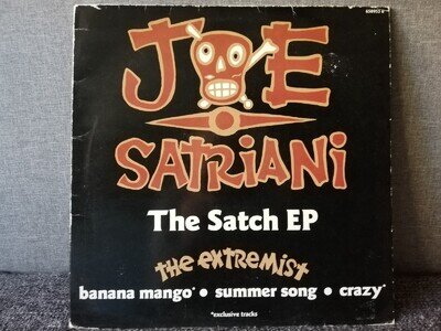 JOE SATRIANI - THE SATCH EP . 12''Vinyl EP.