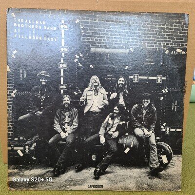 The Allman Brothers Band At Fillmore 1971 US Vinyl x 2 Pink Capricorn Label