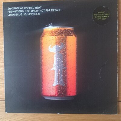 Jamiroquai - Canned Heat, 12" vinyl Masters at Work & Futureshock mixes