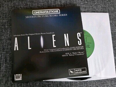 'ALIENS' CINEFANTASTIQUE MOTION PICTURE SCORE SERIES. 814034012829