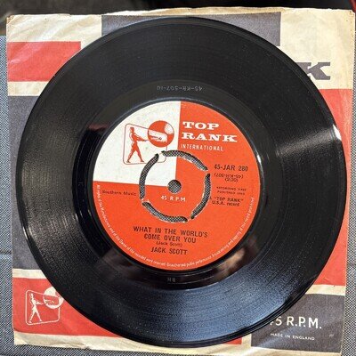 Jack Scott - What In The World's Come Over You - JAR 280 - 1960