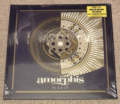 Amorphis - Halo Gold & Black Dust Splatter Vinyl LTD 500 copies New/Sealed