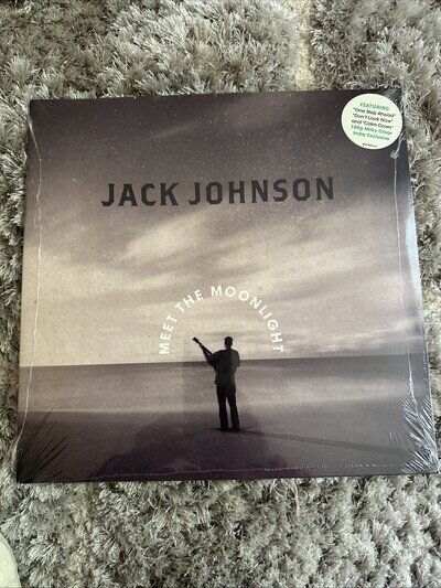 JACK JOHNSON MEET THE MOONLIGHT MILKY CLEAR VINYL ALBUM 12” LTD NEW & SEALED