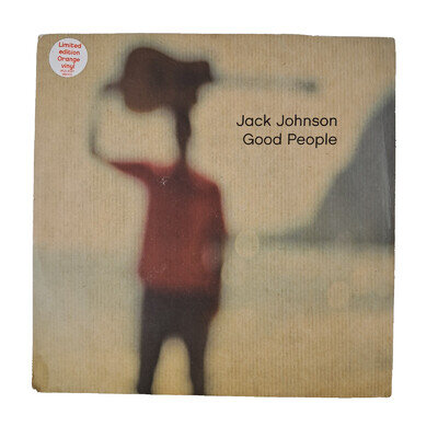 Jack Johnson ‎Good People 7" Rock Limited Edition Orange Coloured Vinyl VG/VG