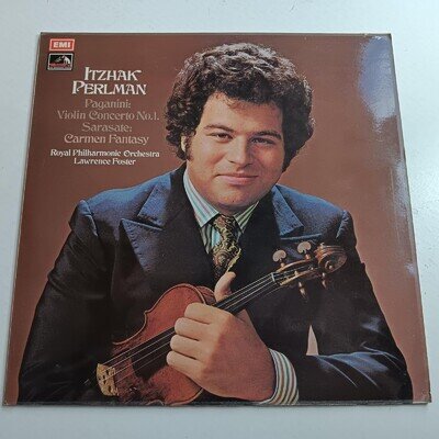 Itzhak Perlman / Royal Phil / Paganini / Sarasate 1973 VINYL LP / EX / FAST POST