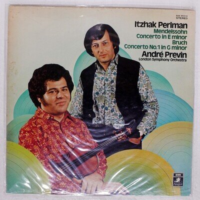 ITZHAK PERLMAN MENDELSSOHN VIO ANGEL eaa85018 Japan VINYL LP