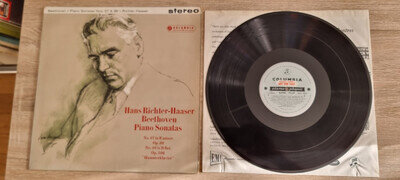 SAX 2407 Beethoven Sonatas No 27 + 29 RICHTER-HAASER Columbia ED1 B/S SAMPLE EX
