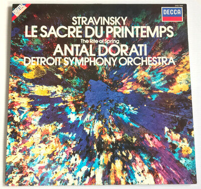 Stravinsky Le Sacre Du Printemps Antal Dorati - Detroit SO - Decca SXDL 7548 NM