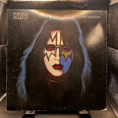 ACE FREHLEY Kiss Solo LP W/NM Poster and Order Form STERLING 1st Press Vinyl EX!