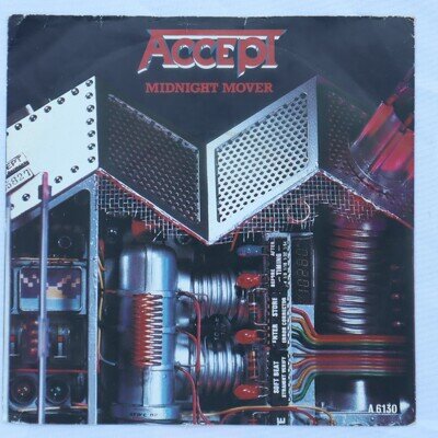 Accept - Midnight mover (UK 7" single)