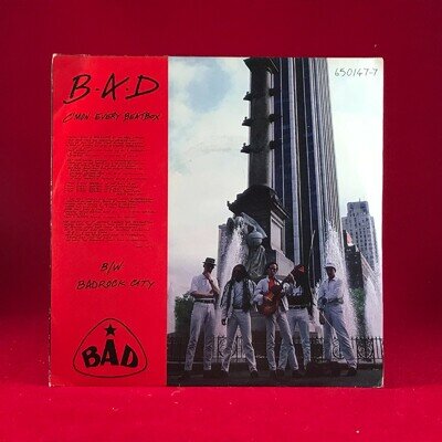 BIG AUDIO DYNAMITE C'mon Every Beatbox 1986 UK 7" vinyl single CBS record D