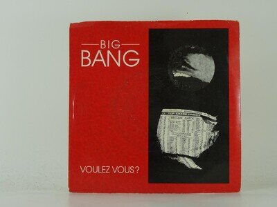 BIG BANG VOULEZ VOUS? (36) 2 Track 7" Single including Picture Sleeve SWANYARD R