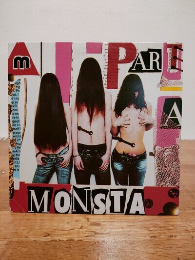 MONSTA X PART-A CRASH COLOURED VINYL 7" ELECTRONIC ROCK 1st PRESS 2005 NM/NM