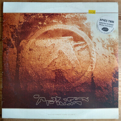 Aphex Twin Selected Ambient Works Volume II ORIGINAL 1994 BLACK VINYL 3LP INSERT