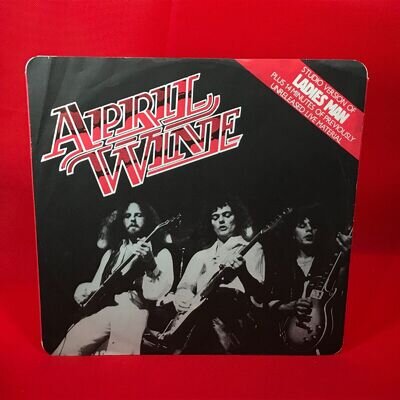 APRIL WINE Ladies Man 1979 UK 4-track 12" vinyl EP ive at Reading University
