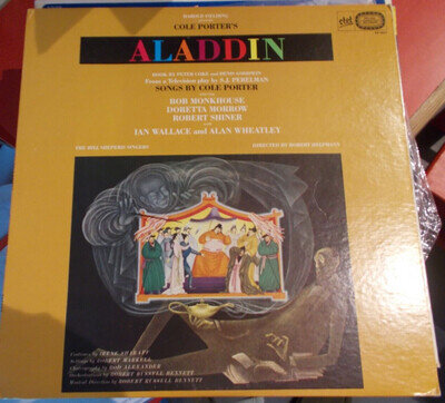 BOB MONKHOUSE - COLE PORTER'S ALADDIN LONDON CAST (1960) -1980 STET USA VINY LP