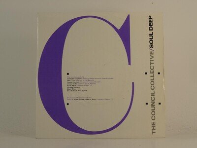 THE COUNCIL COLLECTIVE SOUL DEEP (3) (78) 2 Track 7" Single including Picture Sl