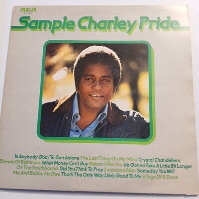 SAMPLE CHARLEY PRIDE VINYL ALBUM LP (1979) FREE UK DELIVERY