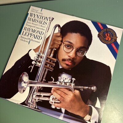 WYNTON MARSALIS - HAYDN / HUMMEL / L MOZART / RAYMOND LEPPARD- TRUMPET CONCERTOS