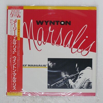 WYNTON MARSALIS EARLY MARSALIS ATLAS EAST AE277002 Japan OBI VINYL LP