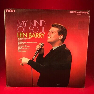 LEN BARRY My Kind Of Soul 1969 UK vinyl LP EXCELLENT CONDITION best of