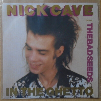 Nick Cave Featuring The Bad Seeds - In The Ghetto 7" single.