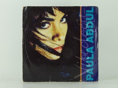 PAULA ABDUL VIDEOLOGY (45) 2 Track 7" Single including Picture Sleeve VIRGIN REC