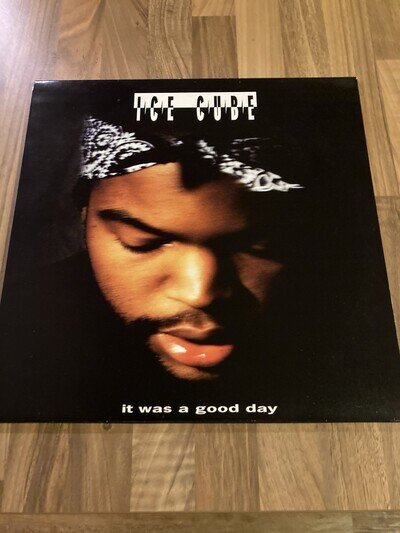 Ice Cube It Was a Good Day 12" Vinyl Record Priority Records 1992