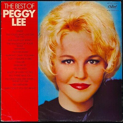Peggy Lee – The Best Of Peggy Lee - USED Vinyl LP