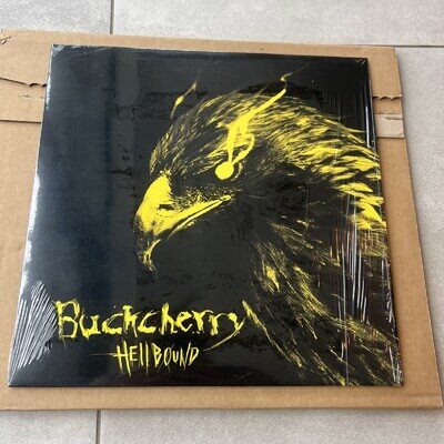 Buckcherry Hellbound, Yellow Vinyl, Signed Artcard